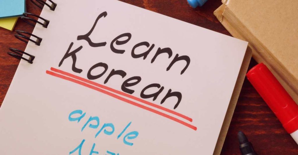 Gamified Korean language learning