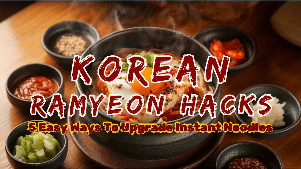 Korean Ramyeon Hacks: 5 Easy Ways To Upgrade Instant Noodles